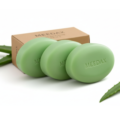 Meedax Alvera Soap Pack of 3 for Soft & Healthy Skin