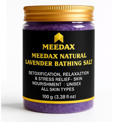 Meedax Lavender Bath Salt - Detox & Stress Relief |100g
