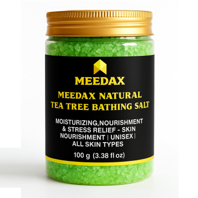 Meedax Tea Tree Bath Salt - Detox & Skin Purification |100g