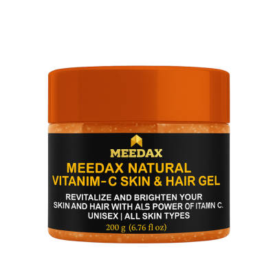 MEEDAX Natural Vitamin C Skin & Hair Gel for Brightening & Repair