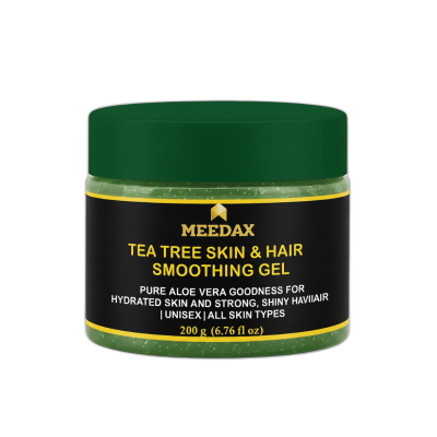 Meedax Tea Tree Skin & Hair Smoothing Gel | Anti-Acne & Hydration Gel